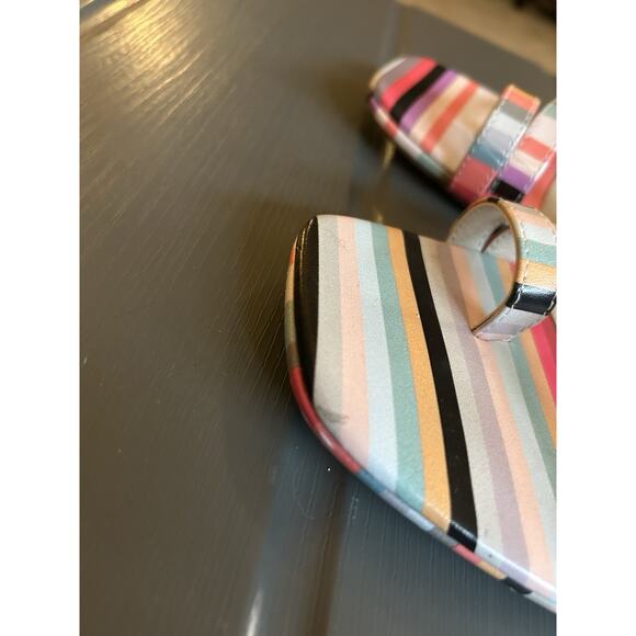 Life Stride Jasmine Soft System Multi Colored Strapy Women's Size 11W Sandals - Picture 7 of 9